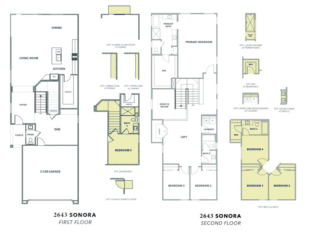 Signature Homes - The Sonora floorplan